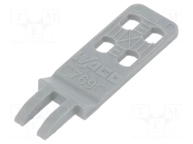 Locking element; Application: 2-3 way connectors WAGO 769-411