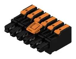 TERMINAL BLOCK, PLUGGABLE, 6POS, 12AWG 8000078357