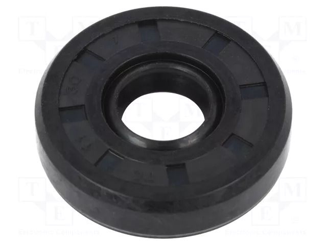 Oil seal; NBR caoutchouc; Thk: 7mm; -40÷100°C; Shore hardness: 70 ORING USZCZELNIENIA TECHNICZNE S-11X30X7-AOTC-N