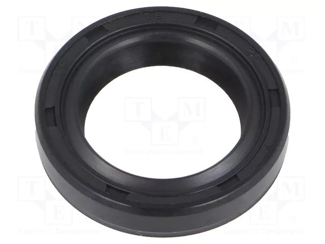 Oil seal; NBR caoutchouc; Thk: 5mm; -40÷100°C; Shore hardness: 70 ORING USZCZELNIENIA TECHNICZNE S-18X26X5-AOTC-N