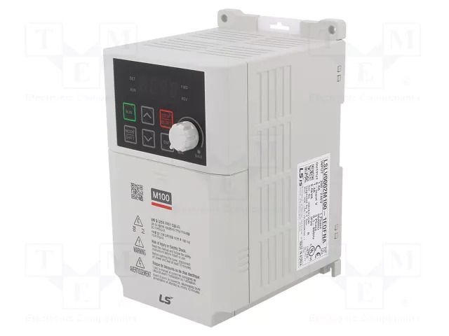 Inverter; Max motor power: 0.2kW; Usup: 200÷240VAC; 0÷400Hz; IN: 7 LS ELECTRIC LSLV0002M1001EOFNA