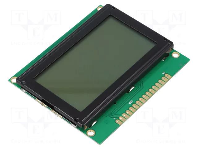 Display: LCD; alphanumeric; FSTN Positive; 16x4; black; LED; PIN: 16 RAYSTAR OPTRONICS RC1604B-FHW-ESX