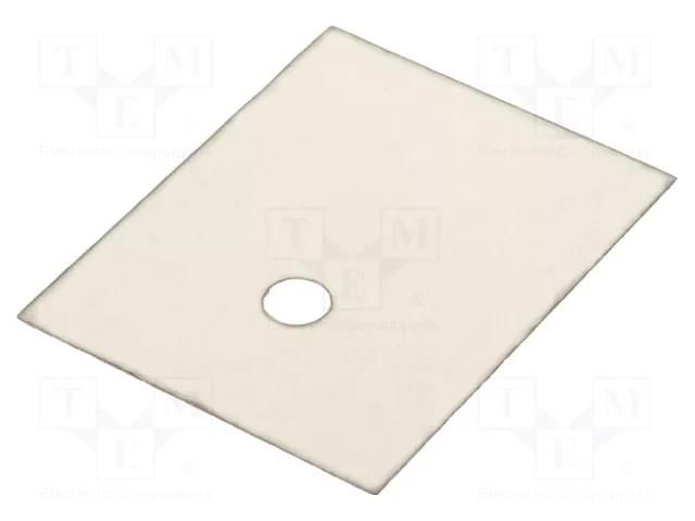 Heat transfer pad: mica; SOT93,TOP3; 0.8K/W; L: 25mm; W: 20mm NINIGI MICA-SOT93