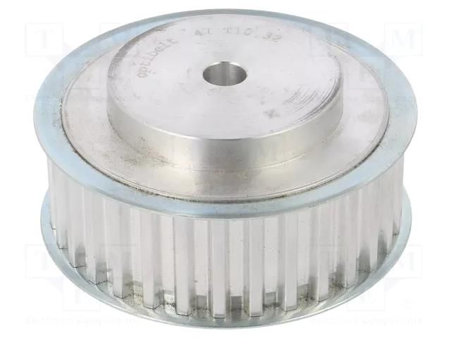 Belt pulley; T10; W: 32mm; whell width: 47mm; Ø: 100mm; aluminium OPTIBELT 47-T10-32-200ZA