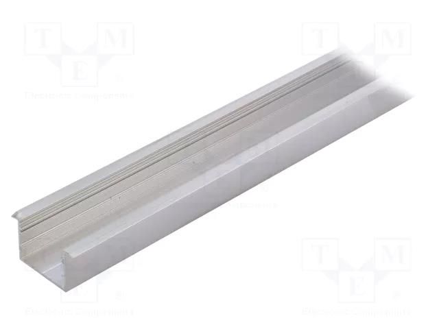 Profiles for LED modules; natural; L: 1m; VARIO30-07; aluminium TOPMET TOP-VARIO30-07-1M