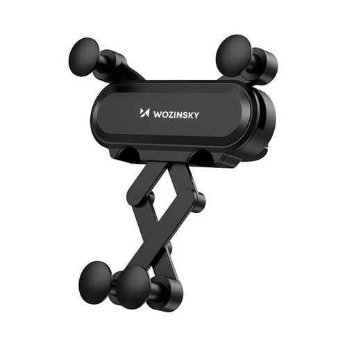 Wozinsky gravity car phone holder for air vent black (WCH-05), Wozinsky 5907769300288 5907769300288