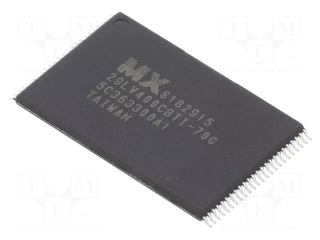 IC: FLASH memory; 4MbFLASH; 70ns; TSOP48; parallel MACRONIX INTERNATIONAL MX29LV400CBTI-70G