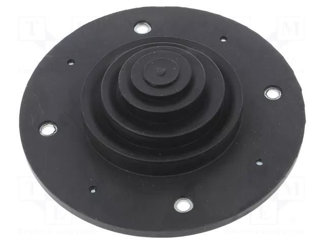 Grommet; black; UL94V-0; 20÷80mm; IP54 TRELLEBORG M20-80-IP54-R9005