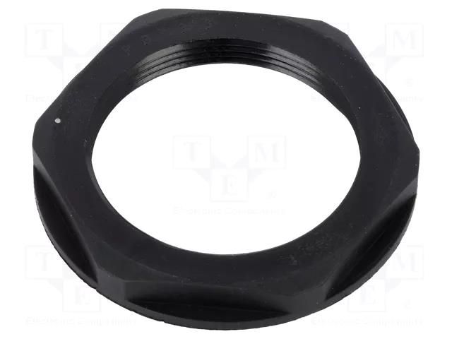 Nut; PG36; polyamide; UL94V-2; 60mm; black; Thread: PG; with flange LAPP LP-53019270