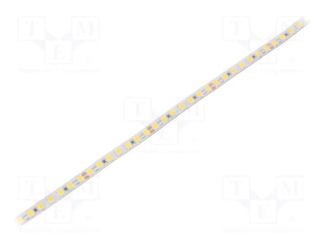 LED tape; white neutral; 2835; LED/m: 168; 5mm; white PCB; IP65 WISVA OPTOELECTRONICS HH-40KVC-2835GWAA