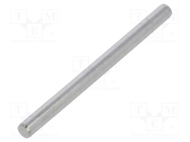 Cylindrical stud; stainless steel; BN 684; Ø: 3mm; L: 40mm; DIN 7 BOSSARD B3X40/BN684