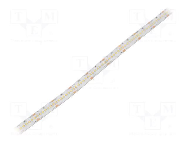 LED tape; white neutral; 2216; LED/m: 280; 10mm; white PCB; IP65 WISVA OPTOELECTRONICS HH-40KZI-2216GWAB