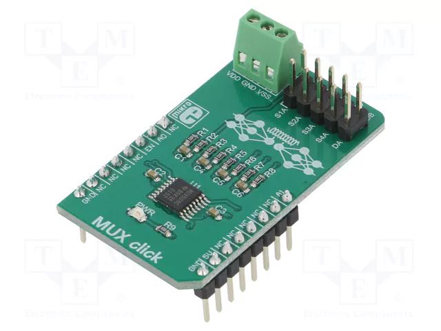 Click board; prototype board; Comp: MUX509; analog multiplexer MIKROE MIKROE-3247