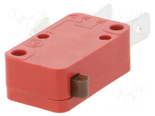 Microswitch SNAP ACTION; 16A/250VAC; without lever; SPDT; Pos: 2 Marquardt 01005.1004-01