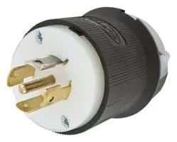 POWER ENTRY CONN, NEMA L21-20P, 20A/208V HBL2511ST
