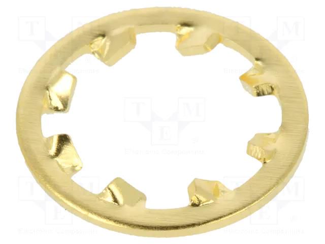 Accessories: washer; Application: SMA socket AMPHENOL RF 132-WASH-GLD