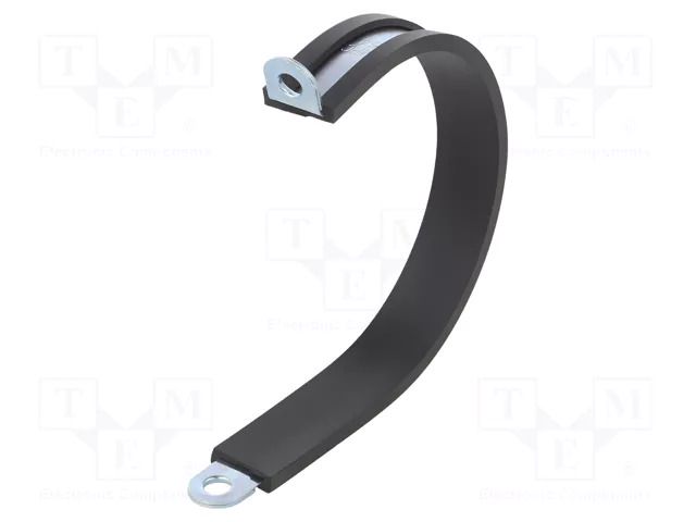 Fixing clamp; ØBundle : 54mm; W: 12mm; steel; Cover material: EPDM MPC INDUSTRIES MPC-LKD15412