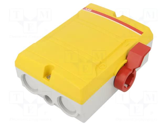 Safety switch-disconnector; Poles: 3; flush mounting; 25A; IP65 ABB BWS325YTPN