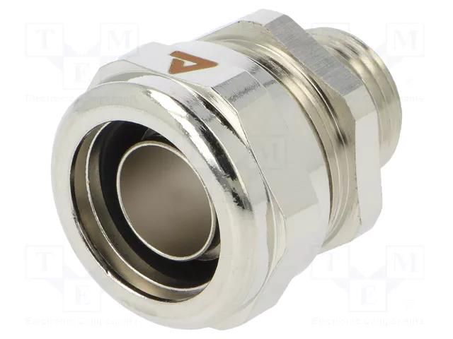 Straight terminal connector; Thread: metric,outside; brass; IP68 ANAMET EUROPE FCD/FCE16-M16-CF