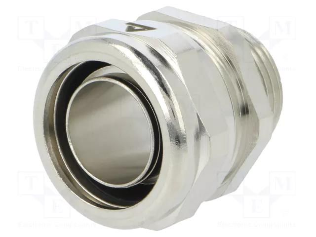 Straight terminal connector; Thread: metric,outside; brass; IP68 ANAMET EUROPE FCD/FCE20-M20-CF