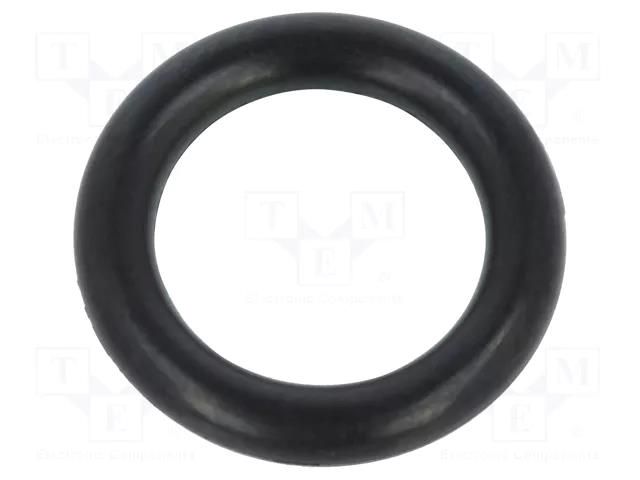 O-ring gasket; NBR caoutchouc; Thk: 3mm; Øint: 12mm; black ORING USZCZELNIENIA TECHNICZNE O-12X3-70-NBR