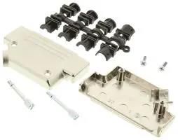 BACKSHELL, D, NICKEL, 45DH, 37WAY MHD45ZK-37-K