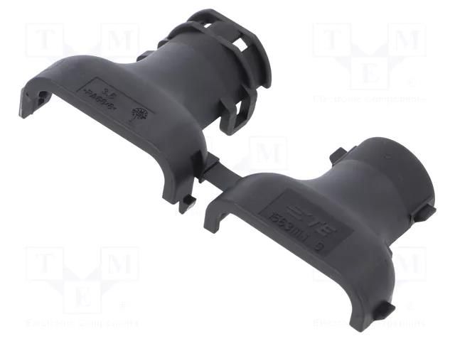 Plug cover; for conduit 13mm; straight; size D TE Connectivity 1563111-1