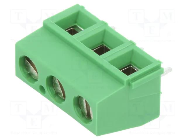 Connector: PCB terminal block; terminal; 13.5A; 300V; angled 90° TE Connectivity 282837-3