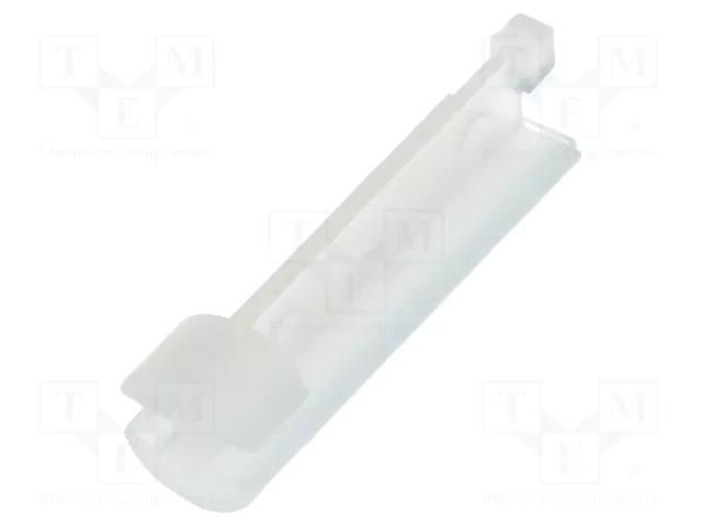 Spacer sleeve; LED; Øout: 3.6mm; ØLED: 3mm; L: 12.7mm; natural DREMEC DR8GE04V80371