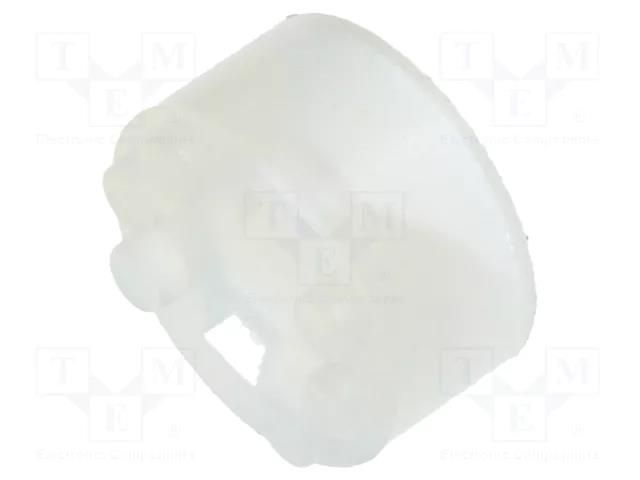 Spacer sleeve; LED; Øout: 5.1mm; ØLED: 5mm; L: 3.1mm; natural DREMEC DR8GE04V80380