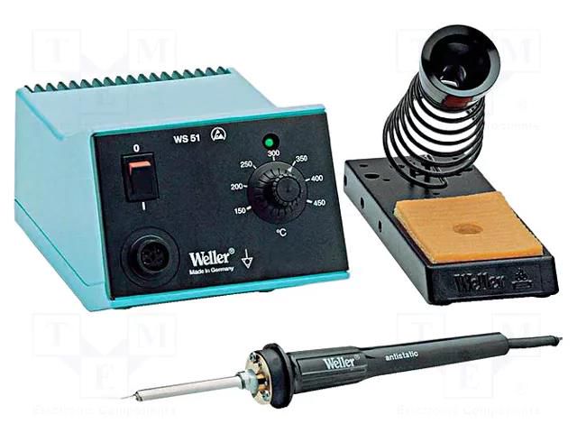 Station: soldering; Station power: 50W WELLER WEL.WS51