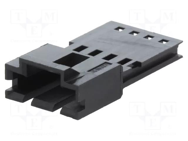 Connector: wire-wire; plug; male; PIN: 4; AMPMODU MTE; crimped; 1x4 TE Connectivity 103653-3