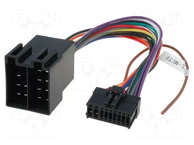 Connector; ISO; Pioneer; PIN: 18 4CARMEDIA ZRS-194