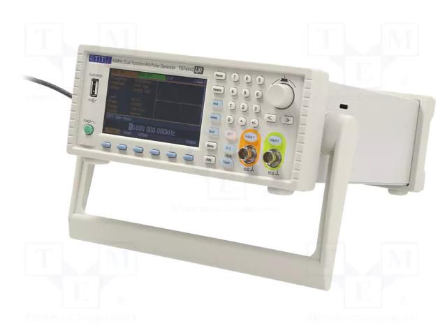 Generator: arbitrary, function; 40MHz; LCD TFT 4,3"; 480x272 AIM-TTI TGF4042