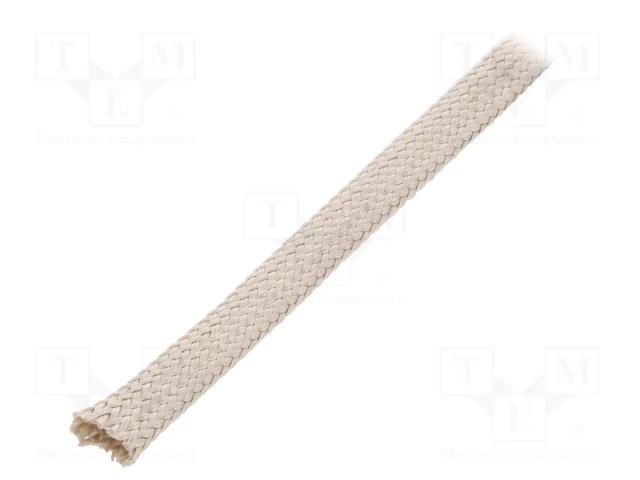 Braid; ØBraid : 5÷10mm; fiberglass; -55÷538°C; L: 15m; Øout: 7÷12mm ANAMET EUROPE THERMOJ-S-G-5-15