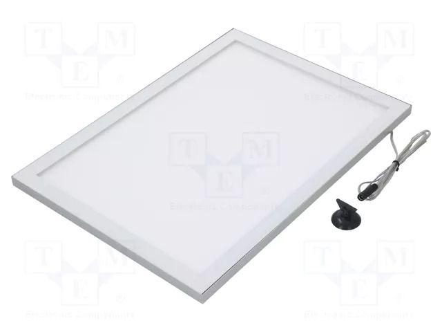 Lamp: LED light panel; 6500K; Lumaire Magnetic Sim; single sided LEDDEX LUM-MAG-A3-OS-G-6K