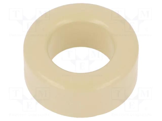 Ferrite: toroidal; Øint: 14mm; Øout: 25.8mm; Core mat: 3E27; 5620nH FERROXCUBE TX25/15-3E27