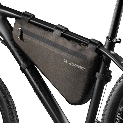 Wozinsky bicycle frame bag 3.5 l gray (WBB15BK), Wozinsky 5907769300578 5907769300578