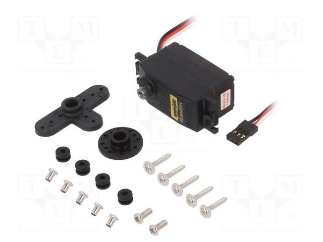 Motor: servo; 4.8÷6VDC; standard; digital; 40.6x20x28.5mm; metal SpringRC OKY8092