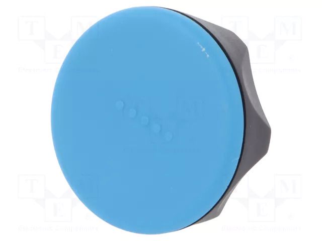Knob; Ø: 56mm; Int.thread: M12; 13mm; H: 29mm; technopolymer PA ELESA+GANTER ELK.56-B-M12-C5