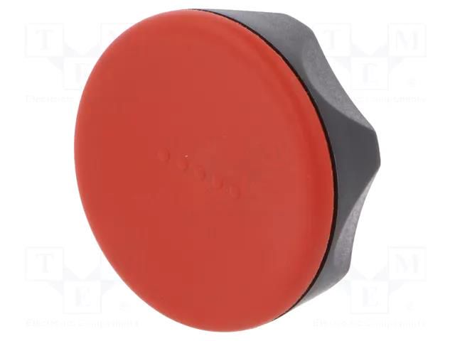 Knob; Ø: 56mm; Int.thread: M12; 13mm; H: 29mm; technopolymer PA ELESA+GANTER ELK.56-B-M12-C6
