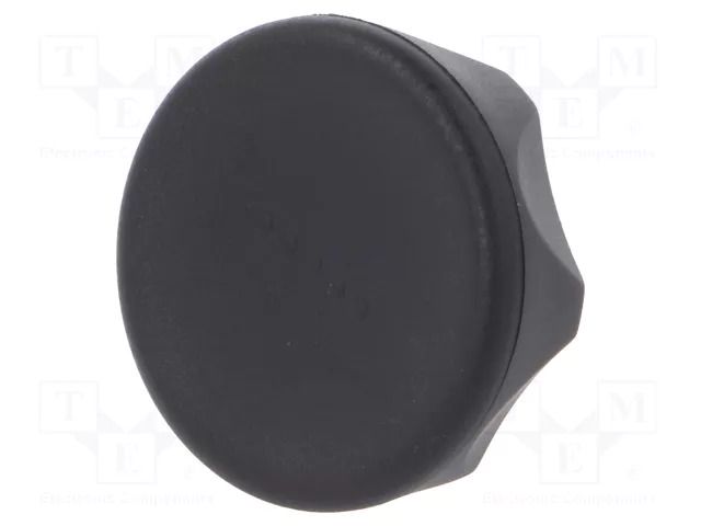 Knob; Ø: 45mm; Int.thread: M8; 13mm; H: 26mm; technopolymer PA ELESA+GANTER ELK.45B-M8-C1