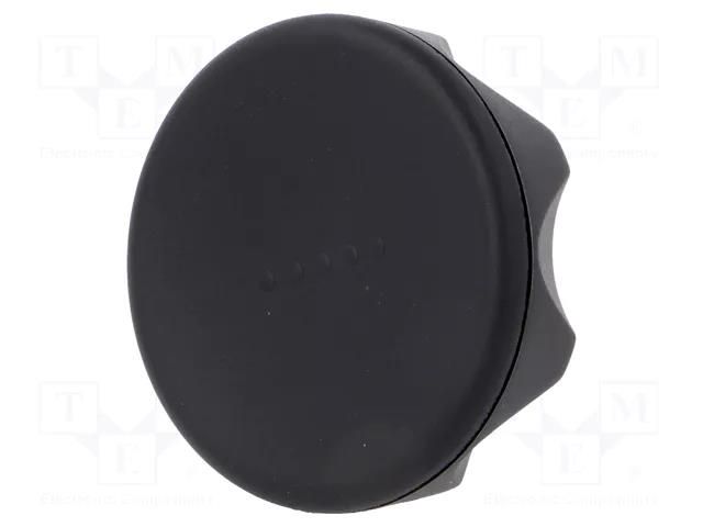 Knob; Ø: 56mm; Int.thread: M8; 13mm; H: 29mm; technopolymer PA ELESA+GANTER ELK.56B-M8-C1