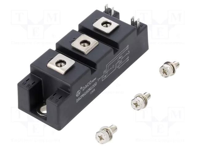 Module; transistor/transistor; 1.2kV; 110A; HB9434; screw; 580W DACO Semiconductor DACMH160N1200-DCO