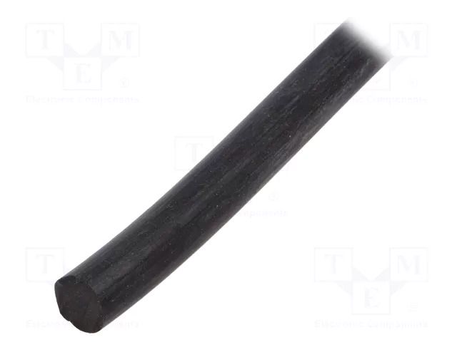 O-ring rope; NBR caoutchouc; black; Shore hardness: 70; L: 5m ORING USZCZELNIENIA TECHNICZNE OR-15-70-5M-NBR