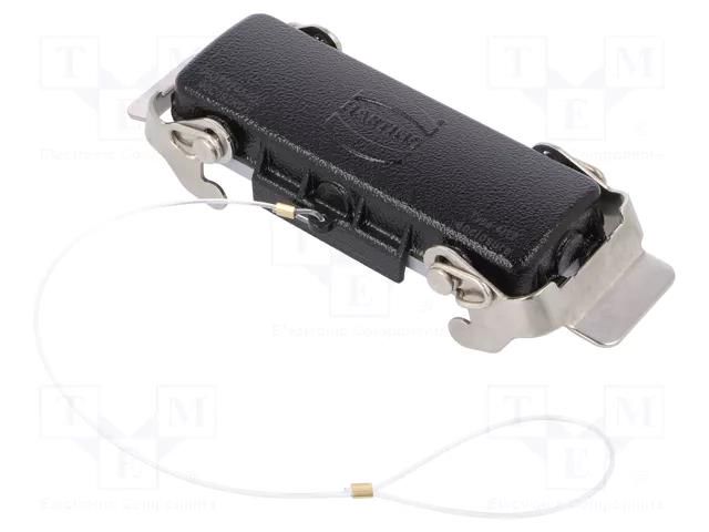 Protection cover; Han® M; size 24B; zinc alloy; IP65; -40÷125°C HARTING 09370245402