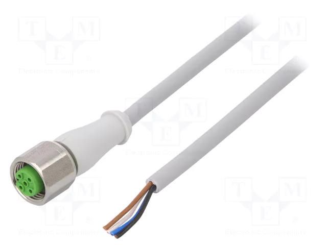 Cable: for sensors/automation; M12; PIN: 4; straight; 3m; plug; 7014 MURR ELEKTRONIK 7014-12221-2140300