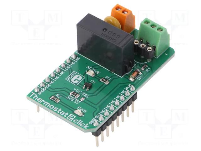 Click board; prototype board; Comp: G6D1AASI-5DC; relay MIKROE MIKROE-3415