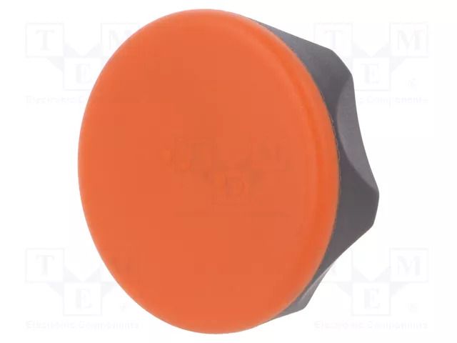 Knob; Ø: 70mm; Int.thread: M10; 18mm; H: 35mm; technopolymer PA ELESA+GANTER ELK.70B-M10-C2