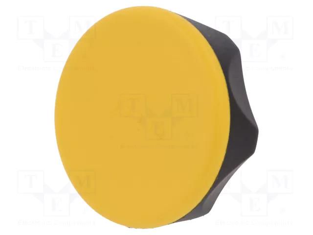 Knob; Ø: 70mm; Int.thread: M16; 17mm; H: 35mm; technopolymer PA ELESA+GANTER ELK.70-B-M16-C4